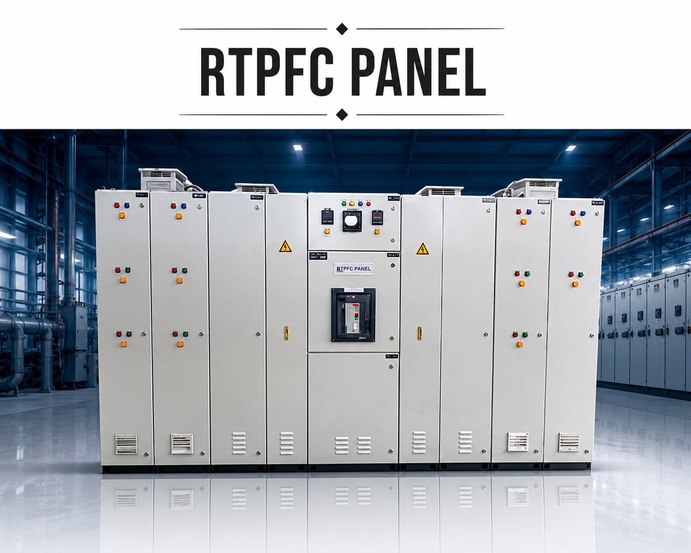 Real-Time Power Factor Controller Panel