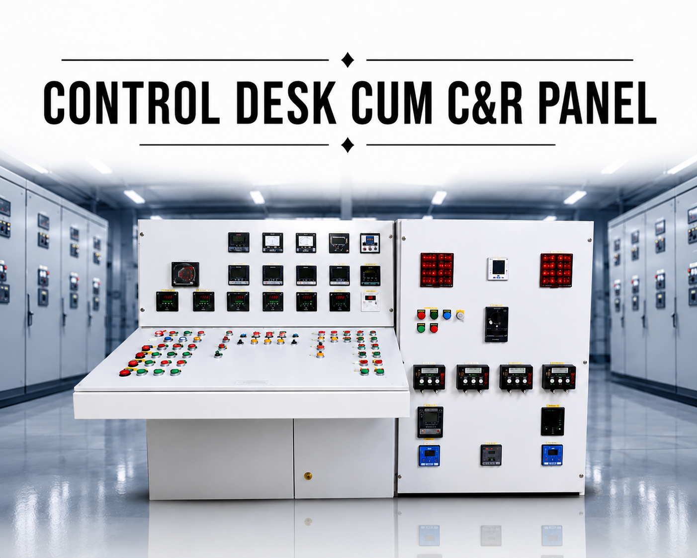 Control Desk CUM C&R Panel